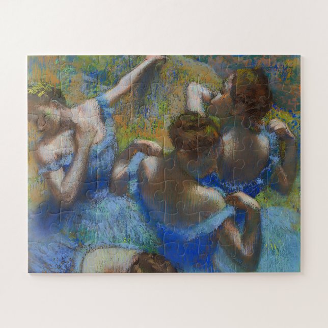 Puzzle Danseurs Bleus, Degas Art (Horizontal)