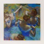 Puzzle Danseurs bleus par Edgar Degas<br><div class="desc">Edgar Degas - Danseurs Bleus,  1898. Edgar Degas (1834-1917) est un artiste impressionniste français célèbre pour ses dessins pastel et ses peintures à l'huile.</div>