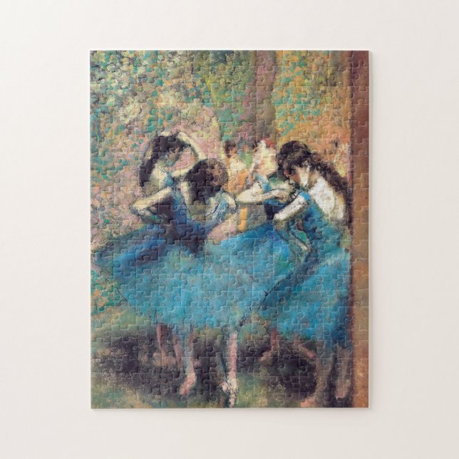 Puzzle Danseurs bleus par Edward Degas (Vertical)