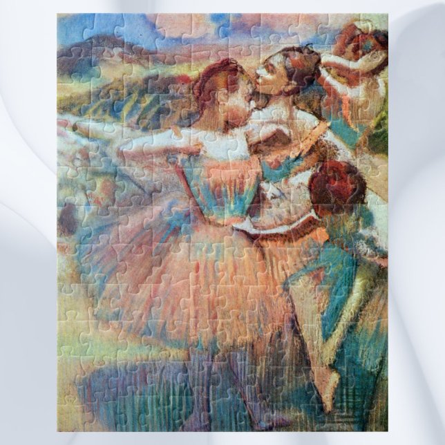Puzzle Danseurs dans un paysage par Edgar Degas (Créateur téléchargé)