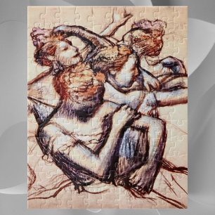 Puzzle Danseurs de ballet en demi-figure par Edgar Degas