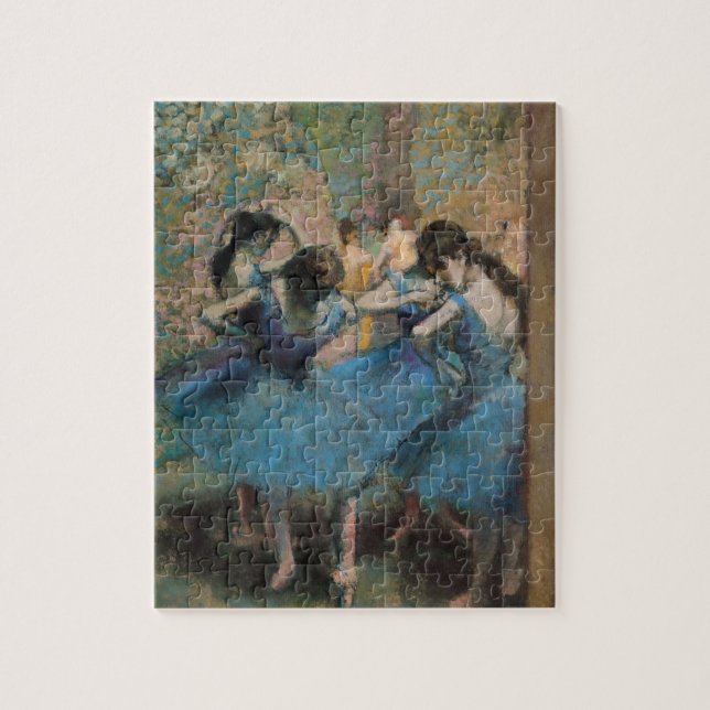 Puzzle Danseurs d'Edgar Degas | dans le bleu, 1890 (Vertical)
