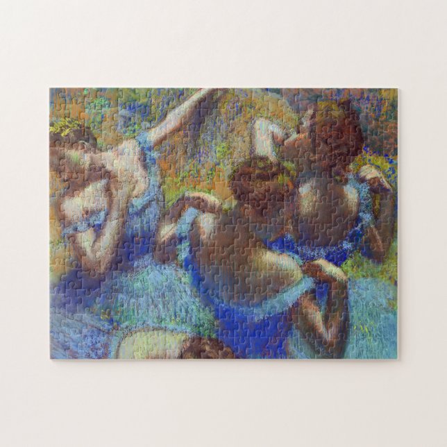Puzzle Danseurs en bleu, Edgar Degas (Horizontal)