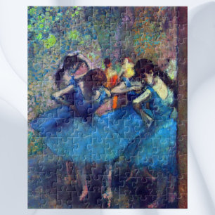 Puzzle Danseurs en bleu par Edgar Degas, Ballet Art Vinta