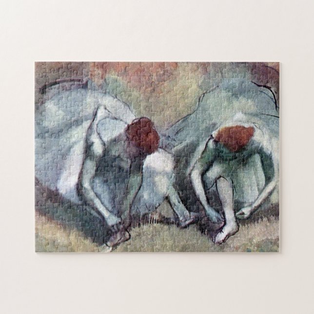 Puzzle Danseurs Jouant Leurs Chaussures, Edgar Degas (Horizontal)
