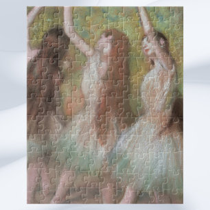 Puzzle Danseurs verts par Edgar Degas, Ballet Art Vintage