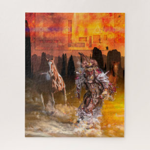 Puzzle Danseuse amérindienne ROLLING THUNDER #1