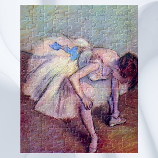 Puzzle Danseuse assise par Edgar Degas, Art de ballet vin (Créateur téléchargé)