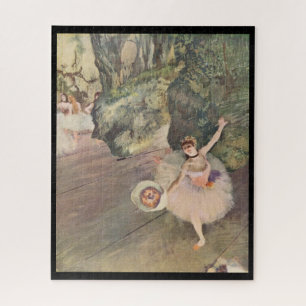 Puzzle "Danseuse avec un bouquet de fleurs" d'Edgar Degas