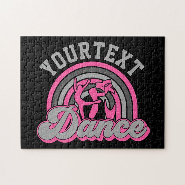 Puzzle Danseuse de ballet ADD TEXT Danseuse classique de  (Horizontal)
