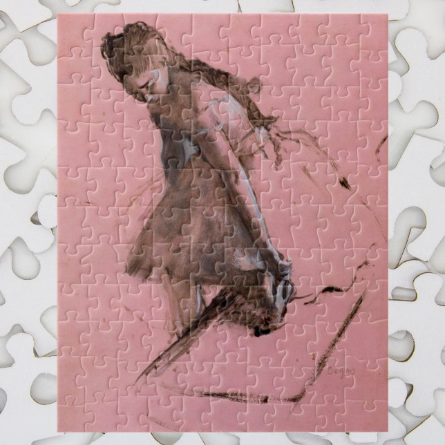 Puzzle Danseuse se glissant le soulier par Edgar Degas (Créateur téléchargé)