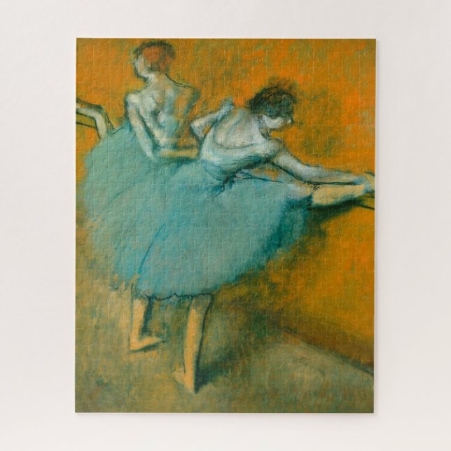 Puzzle Danseuses au bar d'Edgar Degas peinture oeuvre d'a (Vertical)