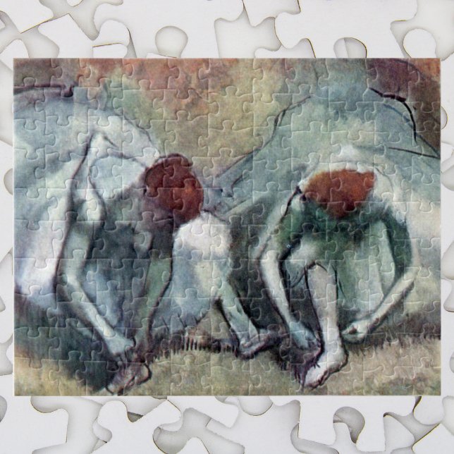 Puzzle Danseuses Lacant leurs Chaussures par Edgar Degas (Créateur téléchargé)