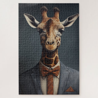 Puzzle Dapper Giraffe