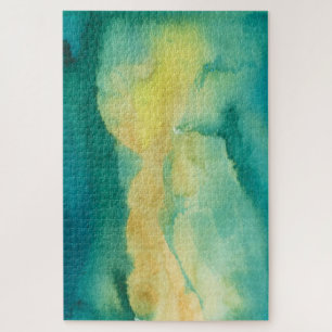 Puzzle d'aquarelle très dur.