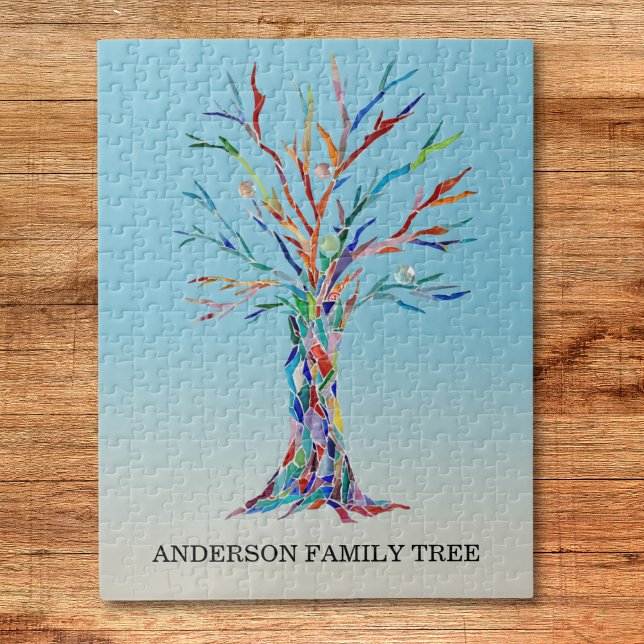Puzzle d'arbre généalogique personnalisé (Créateur téléchargé)