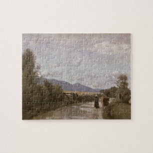 Puzzle Dardagny, matin, c.1853 (huile sur la toile)