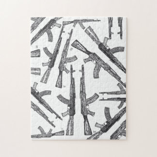 Puzzle d'arme à feu d'AK47