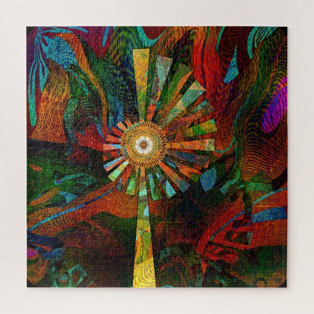 Puzzle d'art Abstrait (Vertical)