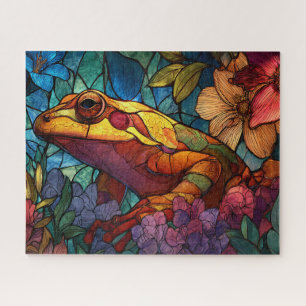 Puzzle d'art de grenouille