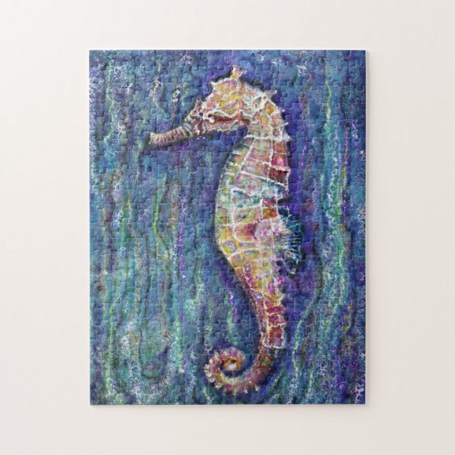 Puzzle d'art de Seahorse (Vertical)