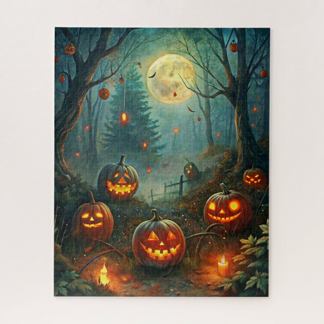 Puzzle d'art d'Halloween (Vertical)