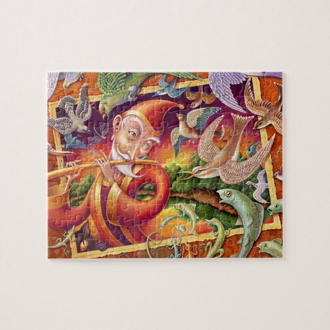 Puzzle d'art d'imaginaire, cannelure magique (Horizontal)