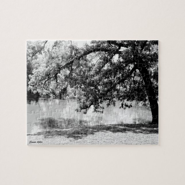Puzzle d'art fin Reflet dans l'eau (Horizontal)