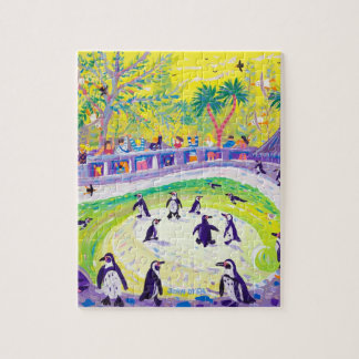 Puzzle d'art : Pingouins par le tinctorial de John