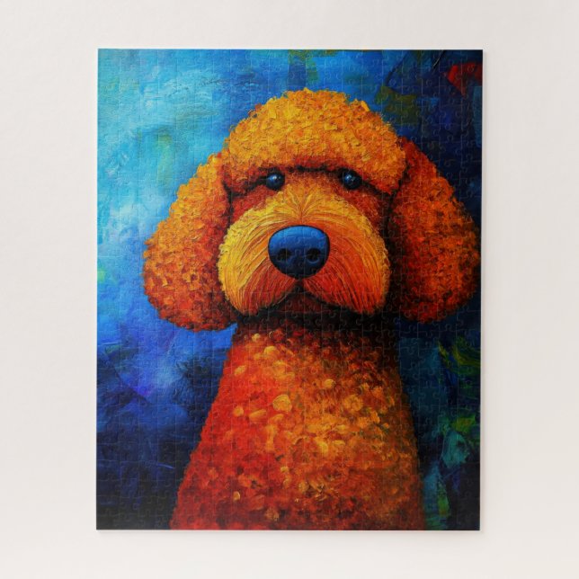 Puzzle d'art Portrait de chien (Vertical)