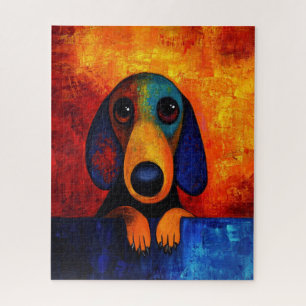 Puzzle d'art Portrait de chien