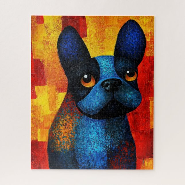Puzzle d'art Portrait de chien (Vertical)