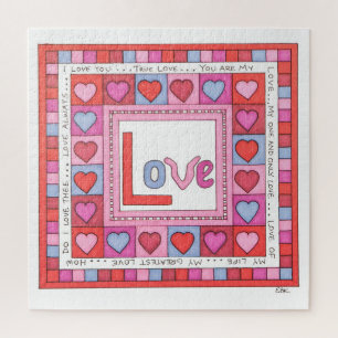 Puzzle d'art unique - Amour