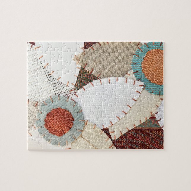 Puzzle d'art unique - Fleur Boho #6 Extrait (Horizontal)
