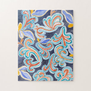 Puzzle d'art vintage Abstrait