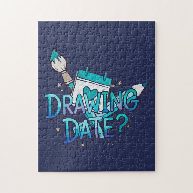 Puzzle Date du tirage (Vertical)