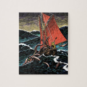 Puzzle d'attaque de calmar