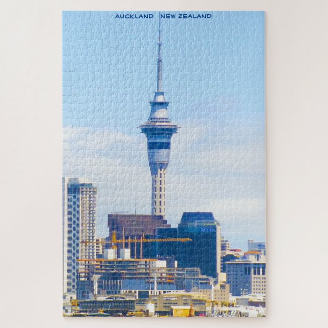 Puzzle d'Auckland Nouvelle-Zélande (Vertical)