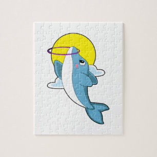 Puzzle Dauphin avec pneus Fitness