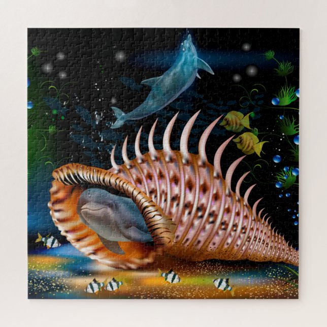 Puzzle Dauphins (Horizontal)