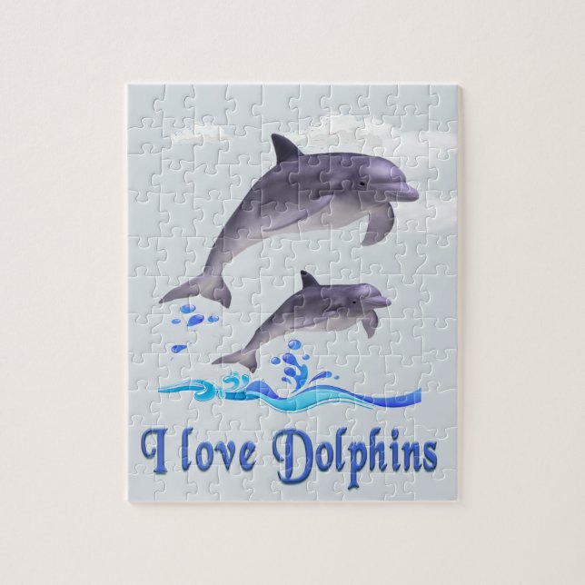 Puzzle Dauphins (Vertical)