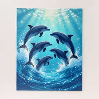 Puzzle Dauphins dansants