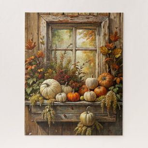Puzzle d'automne rustique