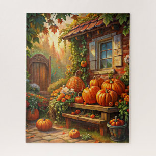 Puzzle d'automne rustique