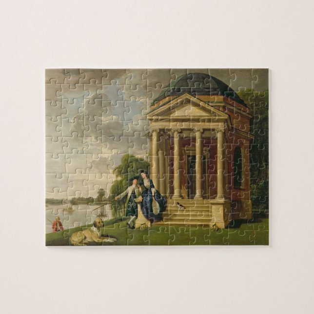 Puzzle David Garrick (1717-79) et son épouse par son (Horizontal)