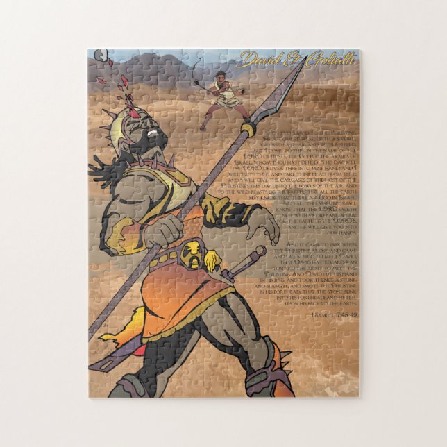 Puzzle David & Goliath (Vertical)