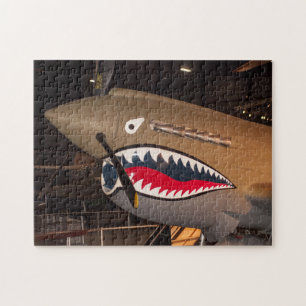 Puzzle d'avion de combat de P-40 Warhawk