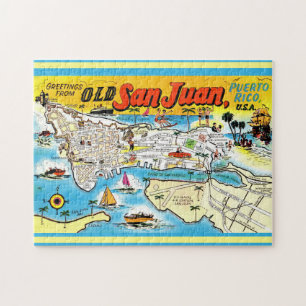 Puzzle de 11x14 San Juan Porto Rico