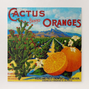 Puzzle de 20x20 pièces sur les Oranges de Californ