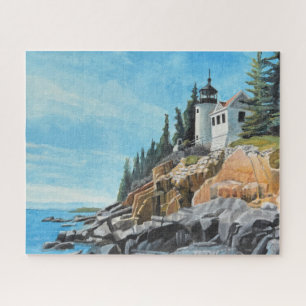 Puzzle de 510 pièces du phare de Bass Harbor